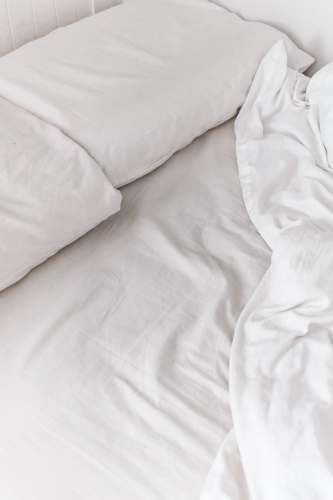 port elizabeth white textile on white bed south africa